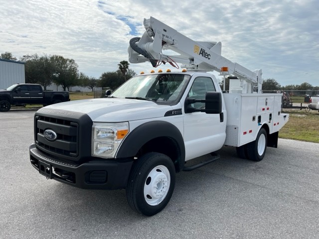 STOCK # 91884  2015 FORD F550 42FT BUCKET TRUCK