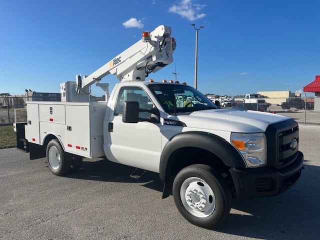 ** SOLD **   STOCK # 70586  2014 FORD F450 35FT BUCKET TRUCK