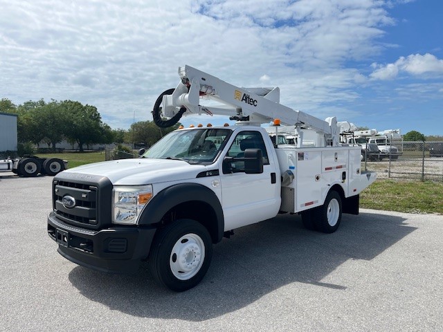 ** SOLD **   STOCK # 57068  2016 FORD F550 42FT BUCKET TRUCK